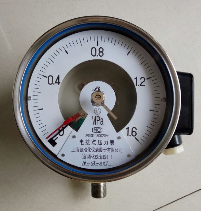 上海自动化仪表四厂 yxg-152-b (防爆感应式)电接点压力表
