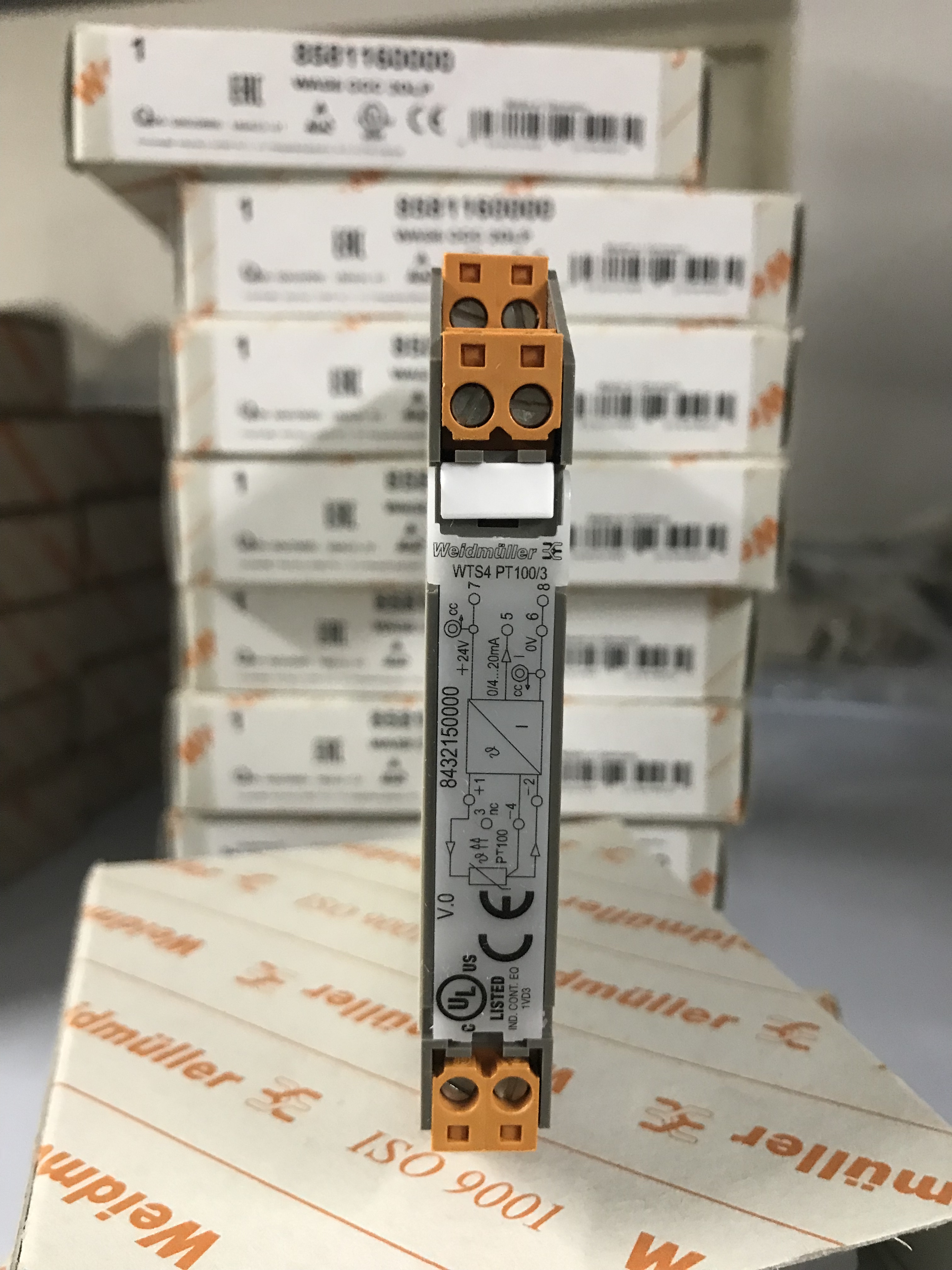 8432150000,wts4 pt100/3 c 0/4-20ma,魏德米勒/weidmuller,隔离器,变