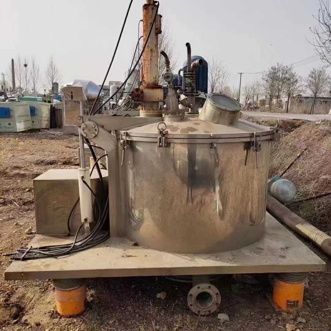 二手1250平板拉袋式带布料器刮刀离心机8台
