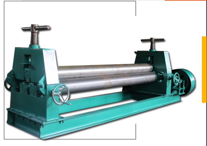 淄博华丰机床4*1600半自动手动三辊小型机械卷板机卷圆机下棍可调 W11-4*1600