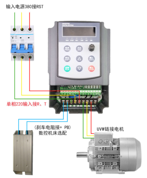 电梯变频器的接线方法 变频器的基本回路接线方法,变频器的工作原理,变频器的主回路接线方法,变频器的维护保养