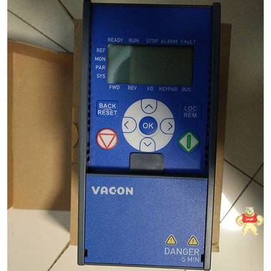 伟肯变频器原装现货VACON0010-3L-0005-4+EMC2+QPES+DLCN现货新机，降价销售，欲购从 