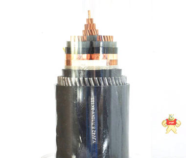 YJV42钢丝铠装高压电力电缆8.7/15KV电缆YJV42-15KV-3X185 