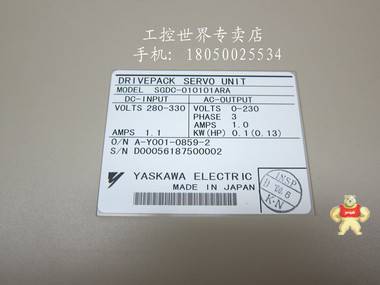 控制器YASKAWA SGDC-010101ARA 