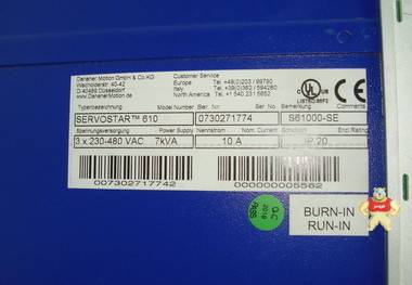 Kollmorgen伺服控制器S61000-SE 