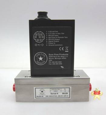 流量计 GM-100SCFHD-.250-5V-AIP-IC 