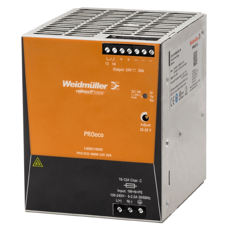 PROECO120W24V5A魏德米勒电源