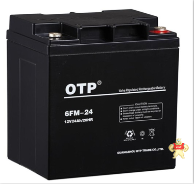 OTP蓄电池6FM-24 12V24AH 尺寸/报价 