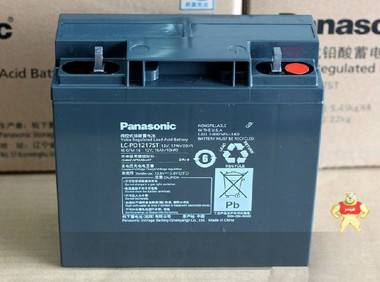 松下Panasonic 免维护蓄电池 LC-PD1217ST 12V17AH UPS电源专用 前程电源 