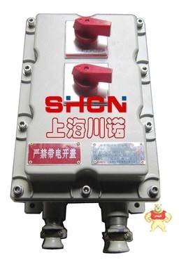 上海川诺专业生产BDZ系列防爆断路器 