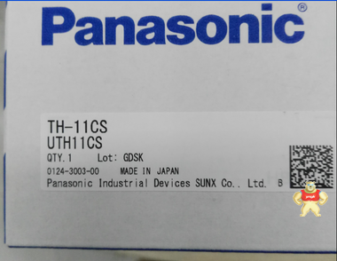 松下Panasonic热熔胶检测传感器TH系列TH-11CS 