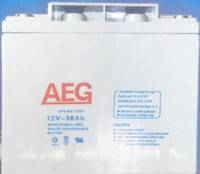 AEG免维护蓄电池12V38AH***新价 前程电源