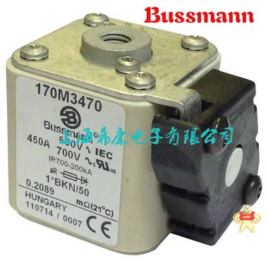 美国Bussmann熔断器170M3459 