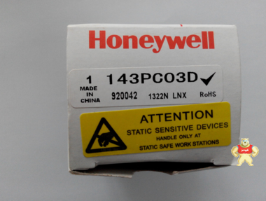 Honeywell/霍尼韦尔压力传感器143PC03D全新原装现货现货包邮 