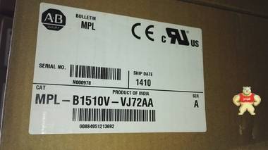 AB伺服电机 MPL-B1510V-VJ72AA  全新现货 