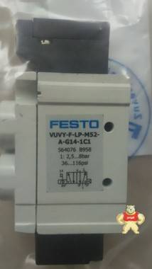 费斯托电磁阀VUVY-F-LP-M52-A-G14-1C1 