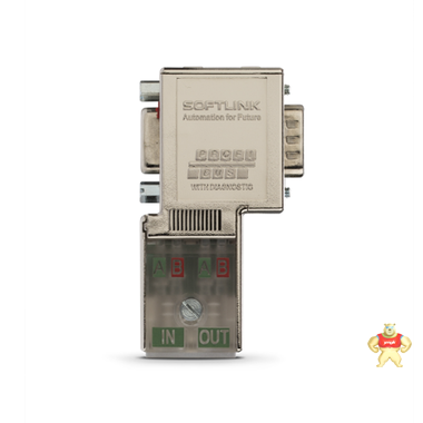 Profibus-dp接头300 972-BB6000 90度带灯自诊断型总线连接器 SOFTLink 