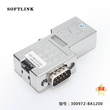 90度不带编程口300 972-BA1200快速接线型 profibus总线连接器 