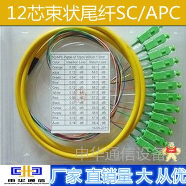 12芯束状尾纤FC/APC 