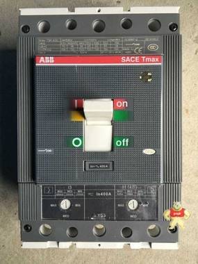 ABB空气开关T5N 400 TMA R400 PEF 3P固定式 塑料外壳式断路器 热磁脱扣 