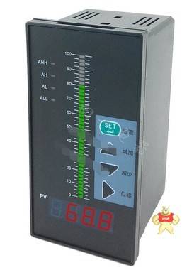 高低压配电用XY17-TS803竖式单回路光柱智能数显测量显示控制仪 