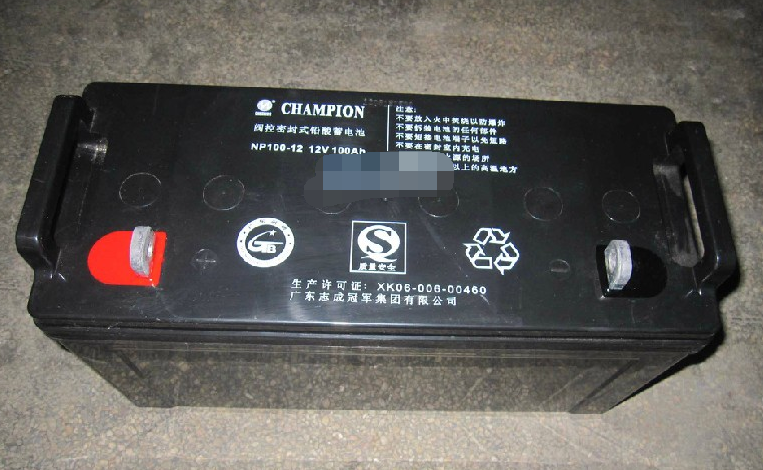 供应冠军NP100-12铅酸蓄电池 原装现货 质保三年 现货供应