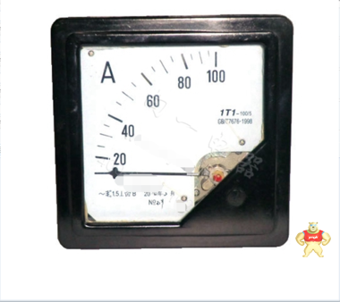 成套配电柜用1C2-V  直流指针电压表 大屏显示式指针表 老式指针表 维修用指针表 