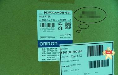[现货]原装现货OMRON欧姆龙变频器3G3MX2-A4055-ZV1 400V/5.5KW 