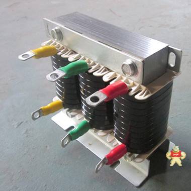 變頻器適配22KW/60A三相輸入（進(jìn)線)電抗器 抑制合閘涌流和諧波 輸入電抗器,進(jìn)線電抗器,抑制諧波電抗器,三相電抗器,22KW輸入電抗器