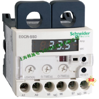 施耐德EOCR（原韩国三和）EOCR-SSD电子式电动机保护器 施耐德,EOCR,韩国三和,电子式继电器,电动机保护器