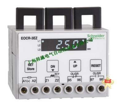 施耐德EOCR（原韩国三和）EOCR-3EZ电子式电动机保护器 施耐德 三和EOCR株式会社 施耐德 三和EOCR株式会社 施耐德,韩国三和,EOCR,电动机保护器,电子式继电器