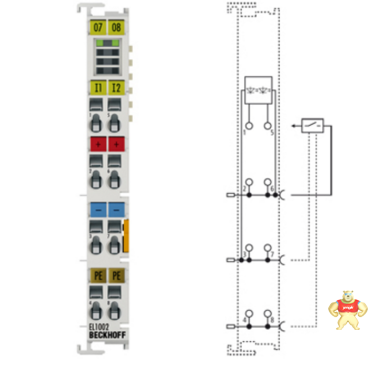 全新原装进口BECKHOFF EL1002 数字量输入端子模块