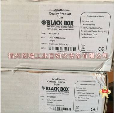 BLACK BOX交换器ACU2001A 