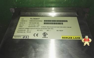 百格拉伺服驱动器 TLC534F 成色新 