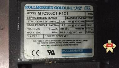 科尔摩根伺服电机 MTC308C1-R1C1 MTC306C1-R1C1  现货 可维修 