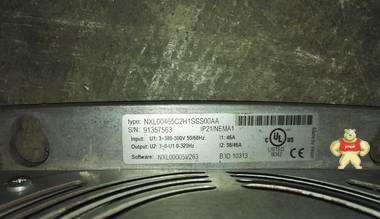 伟肯变频器 NXL00465C2H1SSS00AA 现货 可维修 