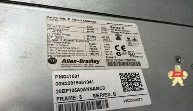 AB变频器 20BP105A0ANNANC0 20BP105A0AYNANC0 现货 可维修
