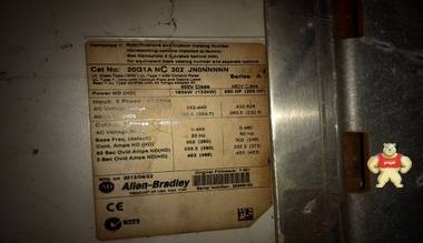 AB变频器 20G1ANC302JN0NNNNN 20G1ANC302JA0NNNNN 现货 也可维修