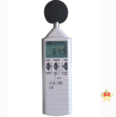 供应台湾泰仕TES-1350A数字式噪音计声级计，分辨率0.1dB 