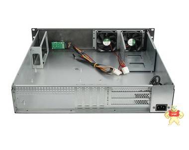 2U450F短形工控仪器机箱 标准ATX主板无光驱位机箱450mm长 