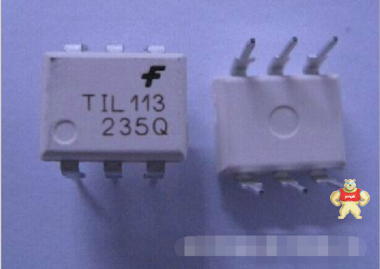 TIL113 晶体管 输出光电 耦合器 