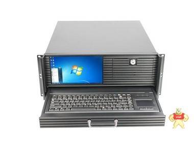 K450C工控服务器机箱 4U带键盘/带8.9"寸液晶显示屏一体机 大主板500mm长 
