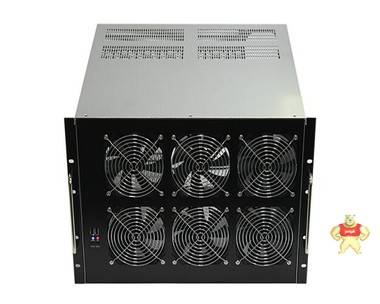 7U多电源工业工控机箱 K742F机架式多GPU多显卡服务器机箱/ 420mm 