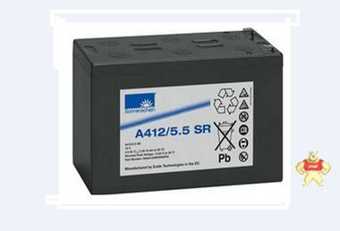 德国阳光蓄电池A412/5.5SR规格12V5.5AH储能蓄电池电力通讯直流屏 