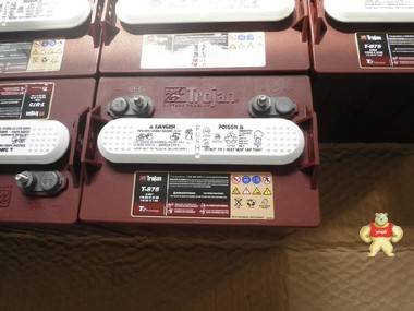 美国TROJAN邱健蓄电池T-875/8V，170AH适用于电动清洁机械 蓄电池电源集成商 