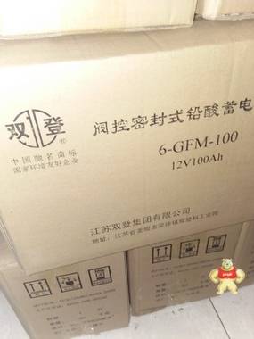 双登蓄电池6-GFM-100产品保障-性能可靠 蓄电池电源集成商 