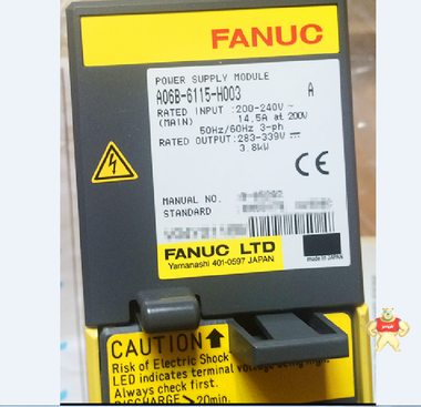 全新原装 发那科 驱动器 A06B-6115-H003 