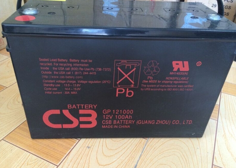 美国CSB蓄电池 GP121000-CSB电池12V100AH 中国电源设备的先驱