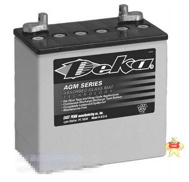 美国Deka德克蓄电池8A4D 德克电池 AGM系列12V198Ah 中国电源设备的先驱 