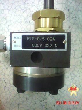 齿轮泵 精密流量阀 RIF-3.0-02P 